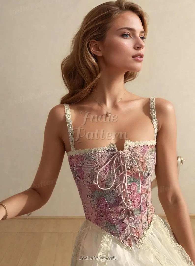 Corset Pattern | Cottagecore corset pattern | Top Sewing Pattern | Cor Sewing Universe Corset Pattern | Cottagecore corset pattern | Top Sewing Pattern | Cor Sewing Universe
