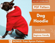 Dog Pattern, XXS-5XL, Dog Hoodie Sewing Pattern, PDF Sewing Pattern Pet, Pattern Dog, Instant Download, Pet Pattern, Sewing pattern for dog